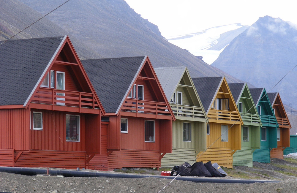 Longyearbyen - Colorful houses