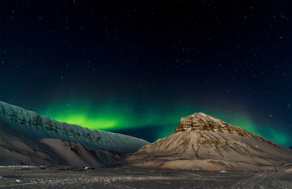 Longyearbyen - Nothern lights (Aurora)