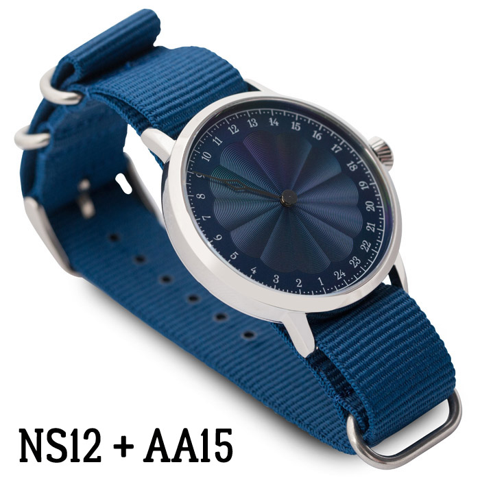 Svalbard NATO watch strap NS12 with Solfestuka AA15 model sample