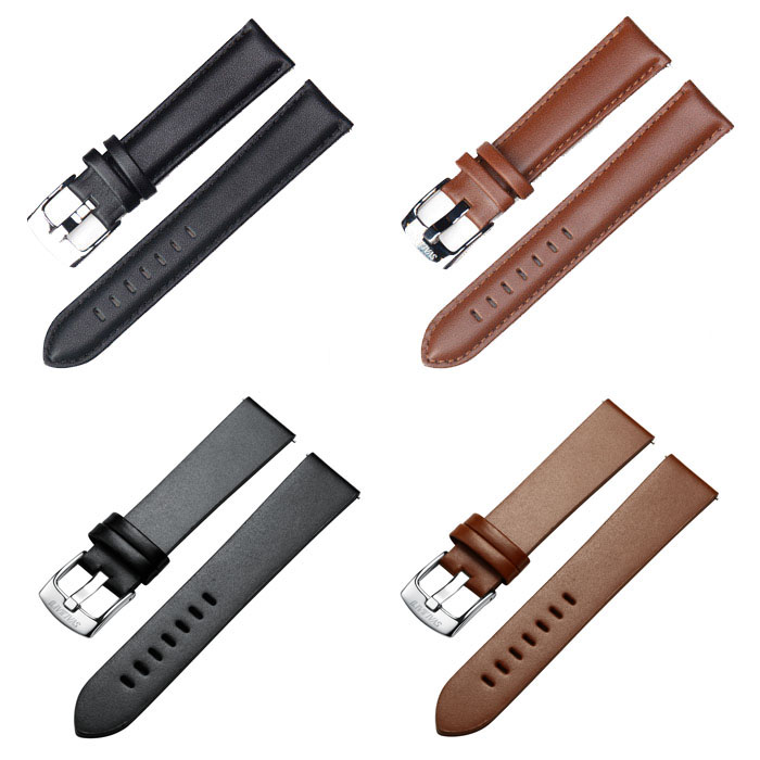 Svalbard leather & metal watch straps